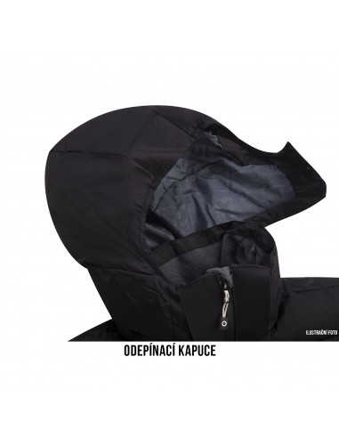 Dámská plněná zimní bunda  Norel L grafit