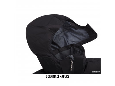 Dámská plněná zimní bunda  Norel L grafit