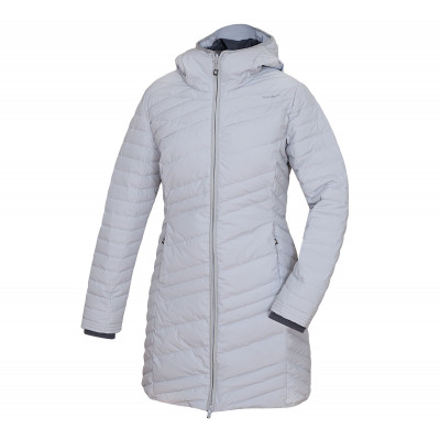 Dámský péřový kabátek   Daili sv. šedá