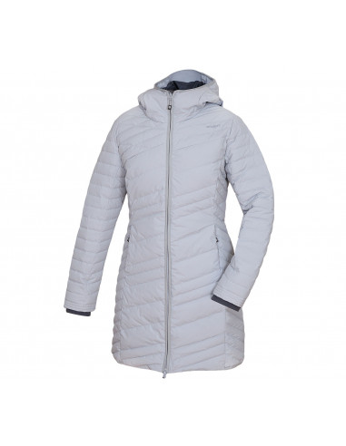 Dámský péřový kabátek   Daili sv. šedá