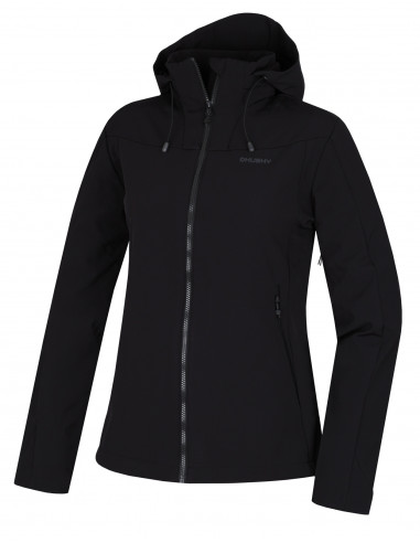 Dámská softshell bunda   Sahony L černá