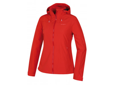 Dámská softshell bunda   Sahony L jemná červená
