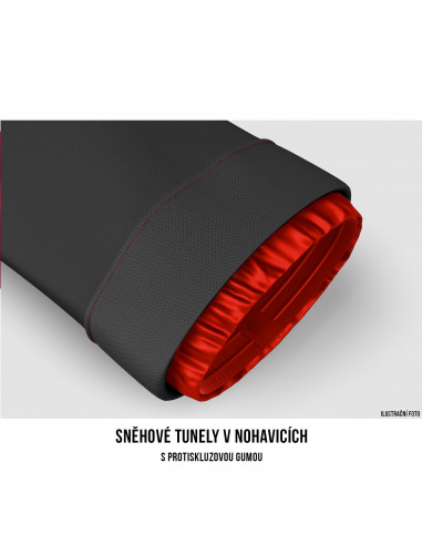 Pánské lyžařské kalhoty  Galti M červená