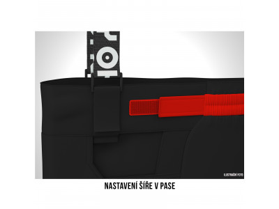 Pánské lyžařské kalhoty  Galti M červená