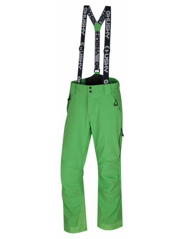 Pánské lyžařské kalhoty  Galti M sv. zelená