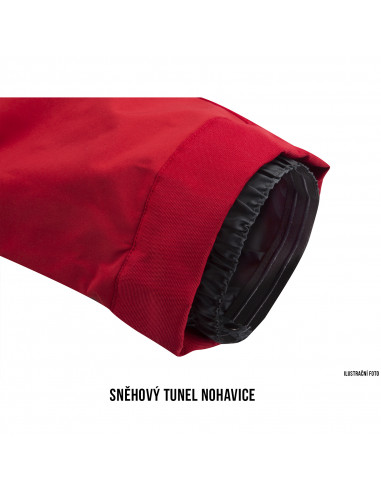 Dámské lyžařské kalhoty  Galti L jemná červená