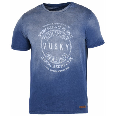 Pánské triko   Born M tm. modrá