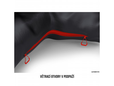 Pánská hardshellová bunda   Noster M tm. oranžová