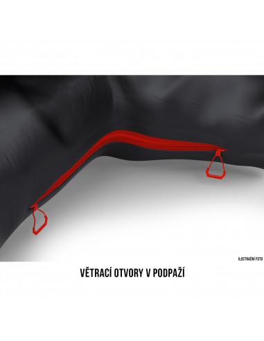 Pánská outdoor bunda   Neta M tm. oranžová