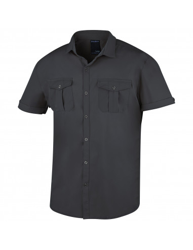 Pánská košile   Gomy tm. šedá