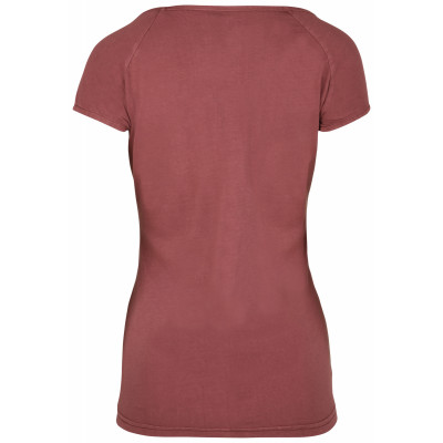 Dámské triko   Deer L tm. cihlová 2