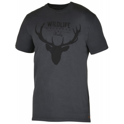 Pánské triko   Deer M černý mentol