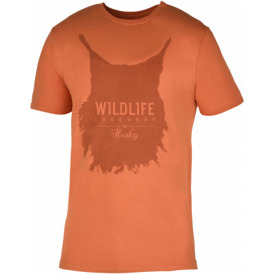 Pánské triko   Lynx M tm. oranžová