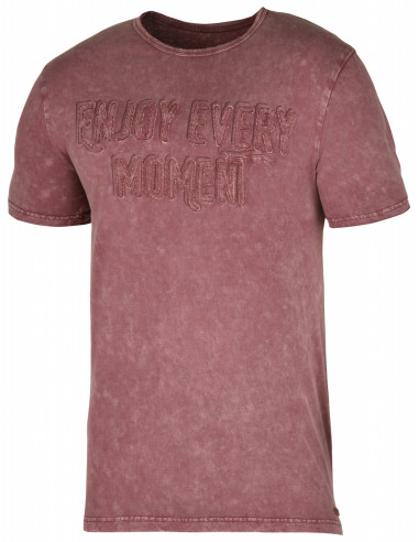 Pánské triko   Bueno M tm. cihlová