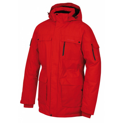 Pánská péřová bunda   Dantex M červená