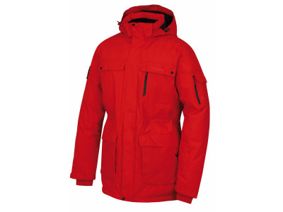 Pánská péřová bunda   Dantex M červená