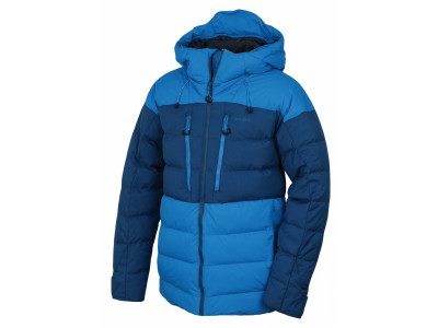 Pánská péřová bunda   Dester M modrá/tm.modrá