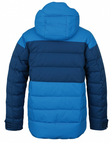 Pánská péřová bunda   Dester M modrá/tm.modrá