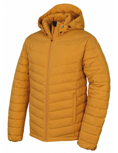 Pánská péřová bunda   Donnie M krémově žlutá