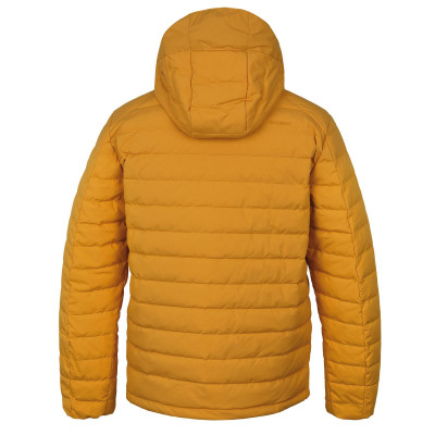 Pánská péřová bunda   Donnie M krémově žlutá 2