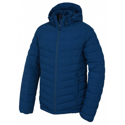 Pánská péřová bunda   Donnie M tm.modrá
