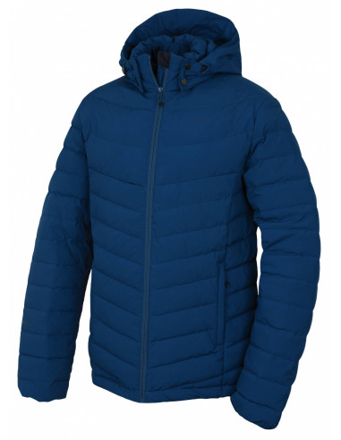 Pánská péřová bunda   Donnie M tm.modrá
