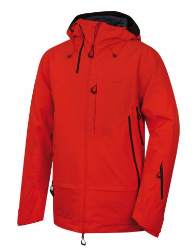 Pánská hardshell bunda   Gambola M výrazně červená