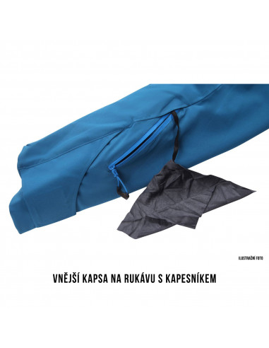 Pánská hardshell bunda   Gambola M výrazně červená