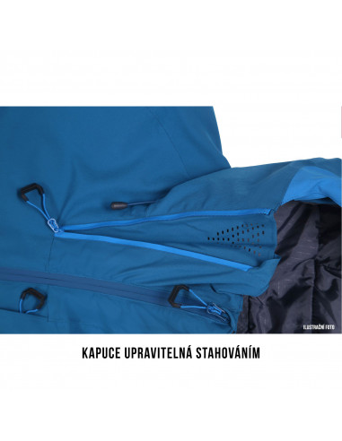 Pánská hardshell bunda   Gambola M výrazně červená