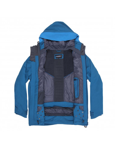 Pánská hardshell bunda   Gambola M tm.modrá