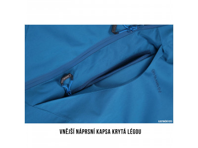 Pánská hardshell bunda   Gambola M tm.modrá