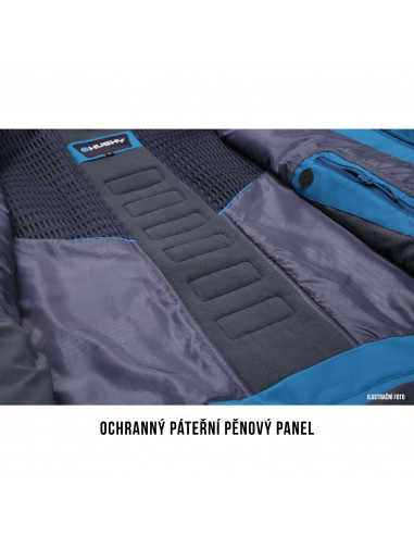 Pánská hardshell bunda   Gambola M tm.modrá