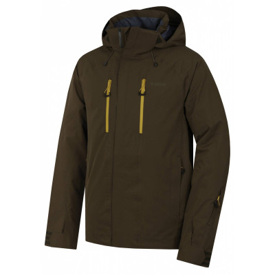 Pánská hardshell bunda   Gonzal M tm.khaki