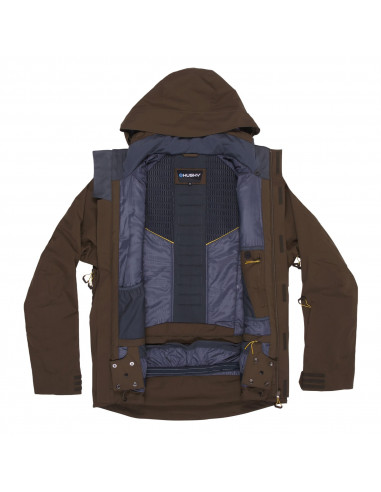 Pánská hardshell bunda   Gonzal M černá