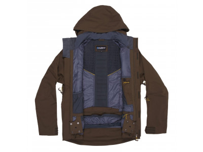 Pánská hardshell bunda   Gonzal M černá