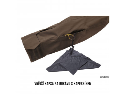 Pánská hardshell bunda   Gonzal M černá