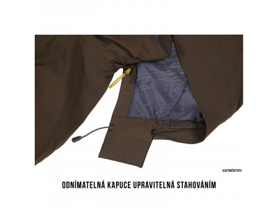 Pánská hardshell bunda   Gonzal M černá