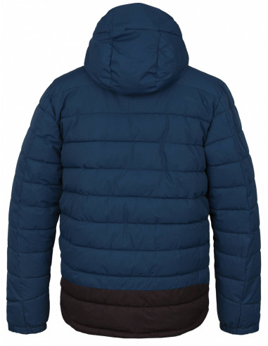 Pánská plněná zimní bunda  Nerel M tm. modrá