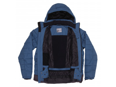 Pánská plněná zimní bunda  Nerel M tm. modrá