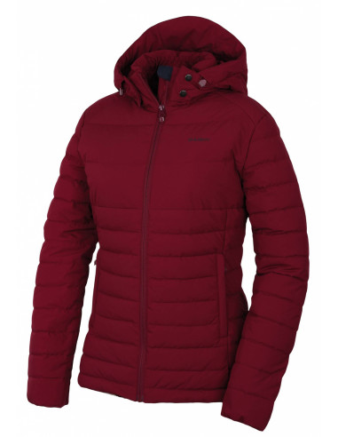 Dámská péřová bunda   Donnie L vínová