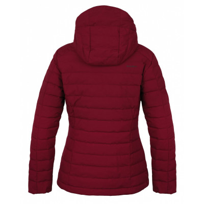 Dámská péřová bunda   Donnie L vínová 2