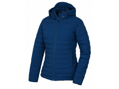 Dámská péřová bunda   Donnie L tm. modrá