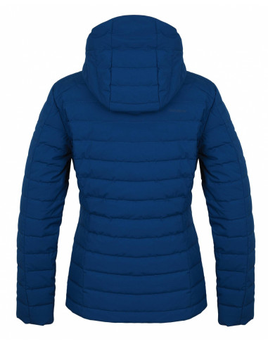 Dámská péřová bunda   Donnie L tm. modrá