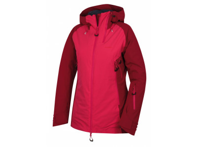 Dámská lyžařská plněná bunda   Gambola L purpurová / růžová