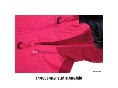 Dámská lyžařská plněná bunda   Gambola L purpurová / růžová