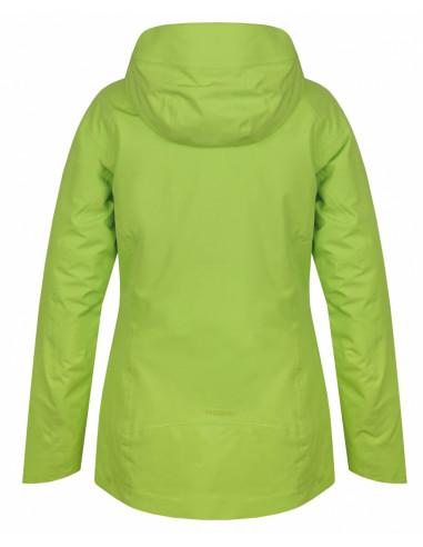 Dámská lyžařská plněná bunda   Gambola L výrazně zelená / sv. zelená