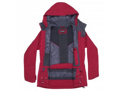 Dámská lyžařská plněná bunda   Gambola L výrazně zelená / sv. zelená