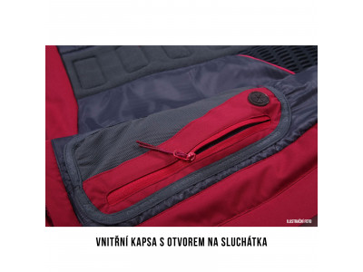 Dámská lyžařská plněná bunda   Gambola L výrazně zelená / sv. zelená