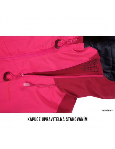 Dámská lyžařská plněná bunda   Gambola L výrazně zelená / sv. zelená