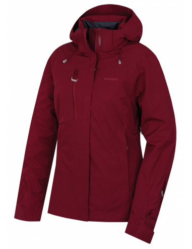 Dámská hardshell plněná bunda   Gonzal L vínová